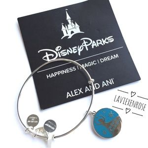 🆕 Frozen Elsa Alex & Ani Silver Charm Bracelet